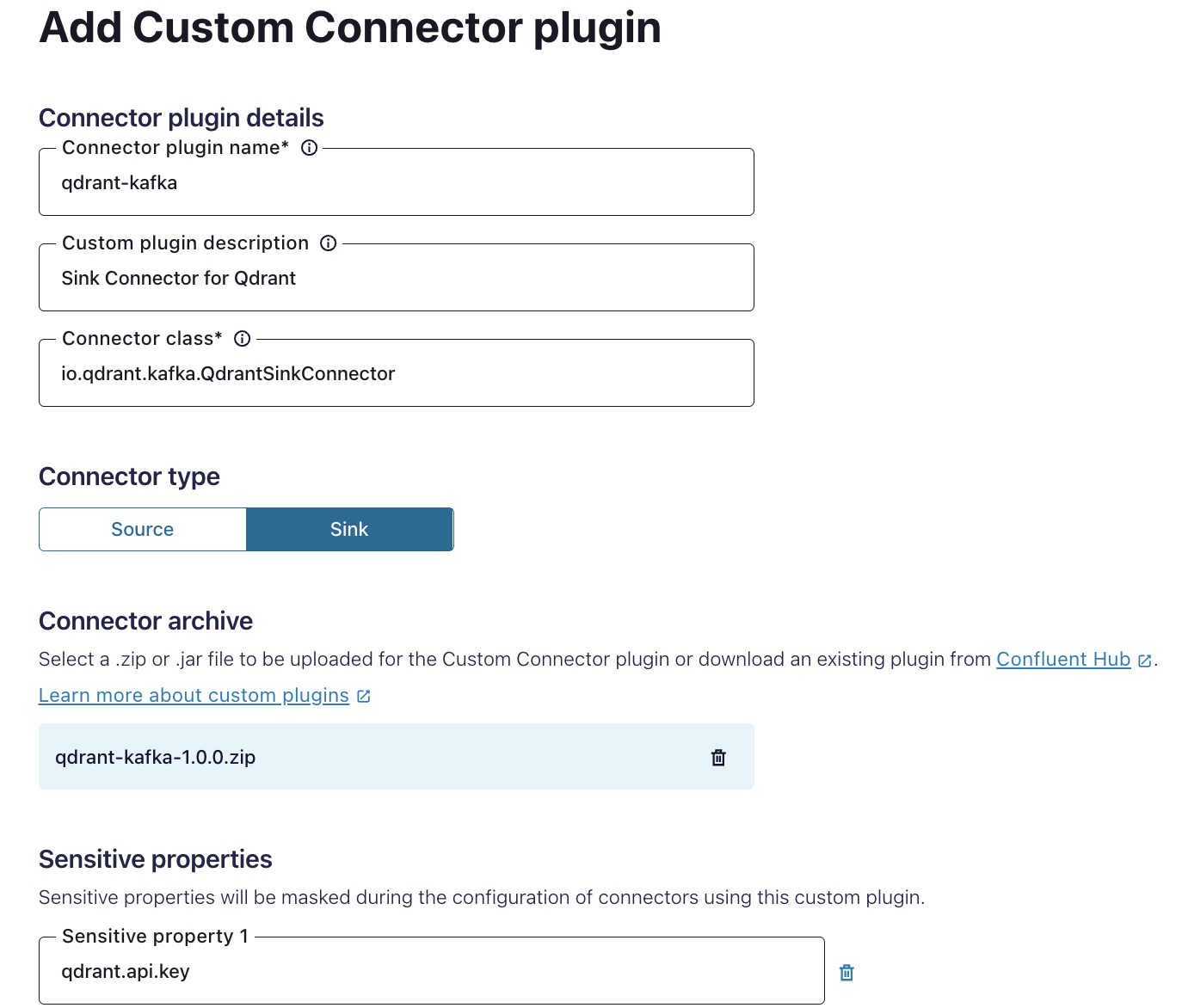 Qdrant Connector Install